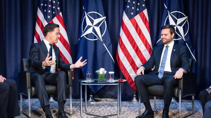 Генсек НАТО Марк Рютте і віцепрезидент США