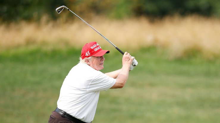 Дональд Трамп відомий любов'ю до гольфу
