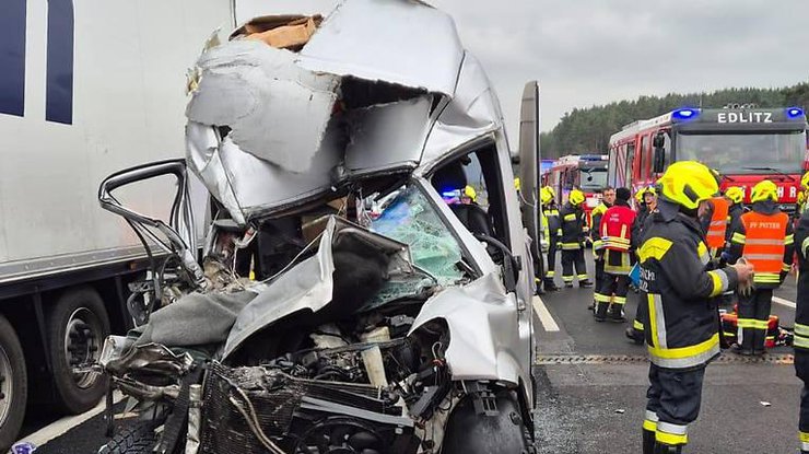 ДТП з українцями в Австрії