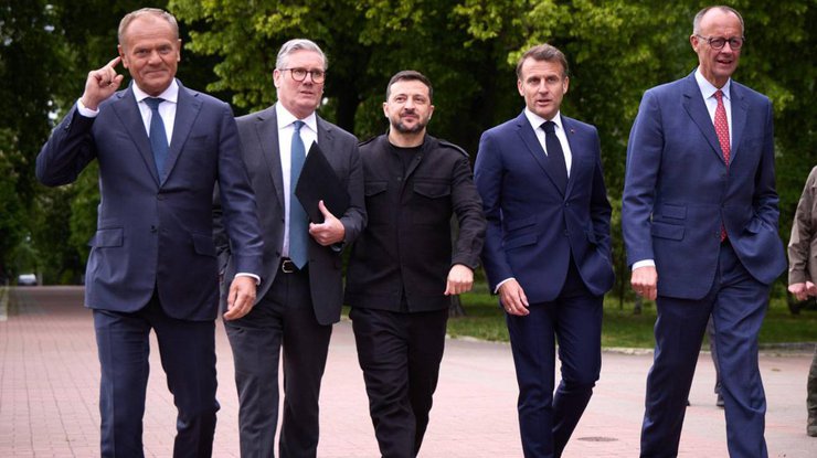 Європейські лідери у Києві 10 травня