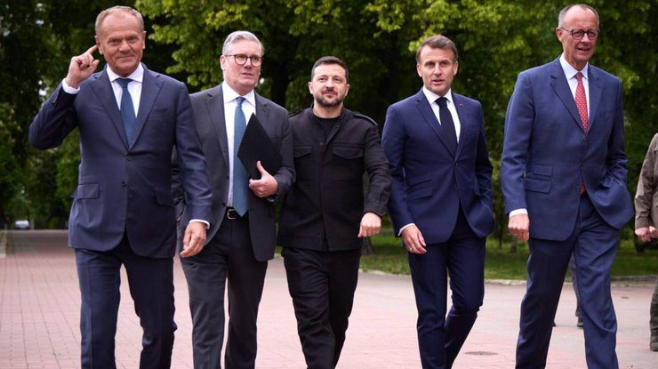 Європейські лідери у Києві 10 травня