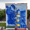 "Перші, з честю": у Хмельницькому створили стінопис на честь прикордонників 
