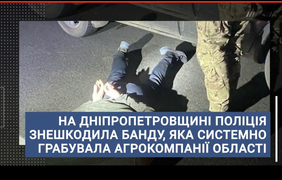 На Дніпропетровщині поліція знешкодила банду, яка системно грабувала агрокомпанії області