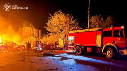У Харкові 17 прильотів "шахедів" і 12 поранених