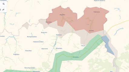 DeepState: 62,6 км2 території Сумської області окуповані армією рф