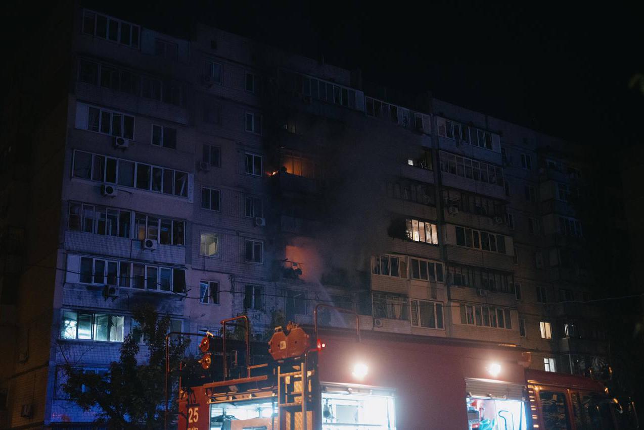 В ніч на суботу, 24 травня, Київ та область перебували під щільною атакою ворога
