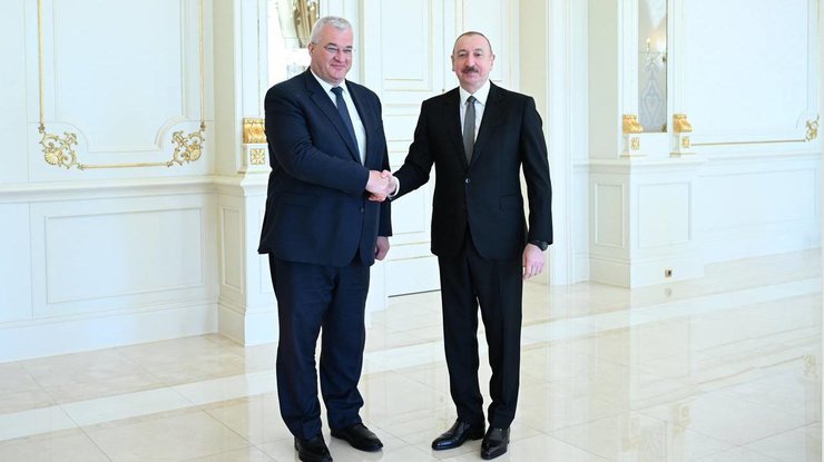 Алієв прийняв Сибігу в Баку