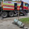На Київщині біля приватного будинку знайшли частину російської ракети Х-101 