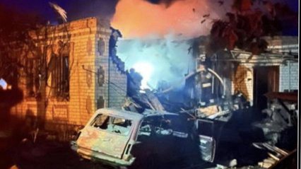 У Запорізькій області внаслідок обстрілу поранені двоє людей