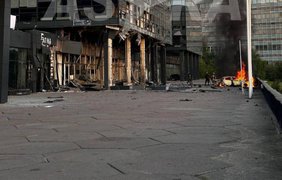 У москві через масштабну атаку дронів розбитий технопарк, сталася пожежа