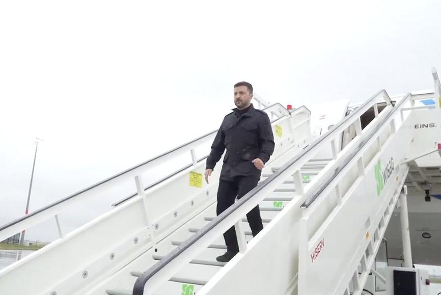 Президент України Володимир Зеленський у середу, 28 травня, прилетів до Німеччини
