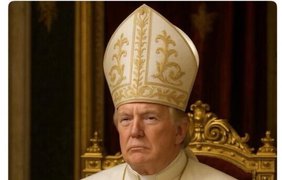 Білий дім опублікував фото Трампа в образі Папи Римського