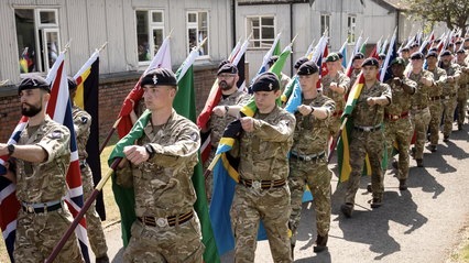 Українські військові візьмуть участь у лондонському параді до Дня Перемоги