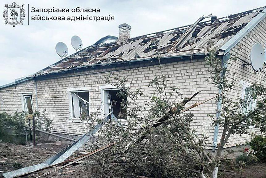 У ніч на 31 травня російські війська атакували село Долинка в Пологівському районі Запорізької області