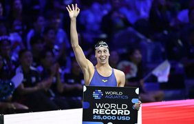 Американка Волш побила світовий рекорд у плаванні на 100 м батерфляєм