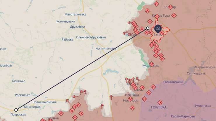 Фото: скриншот deepstatemap.live
