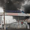 У Харкові після обстрілу палає ринок "Барабашово"