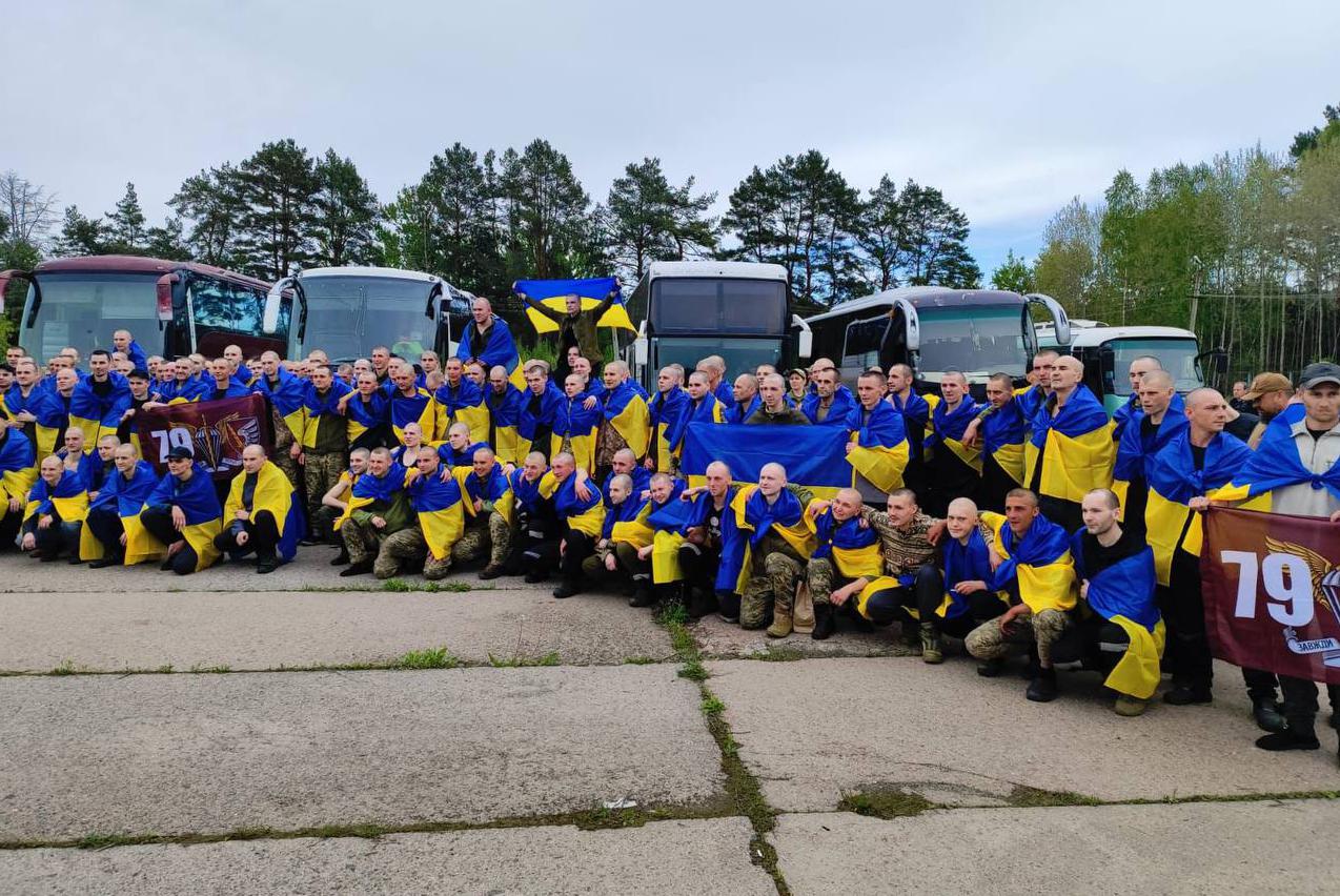 У вівторок, 6 травня, в рамках обміну Україна повернула полонених