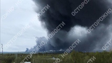 У росії палають стратегічні бомбардувальники: дрони з фур атакували аеродроми "Оленья" і Дягілево