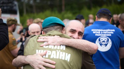 З полону повернулись важкопоранені та важкохворі воїни