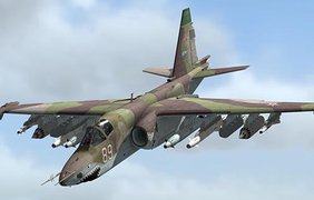 На росії заявляють про втрату штурмовика Су-25