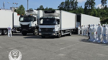 Росія передала тіла ще 1245 загиблих українців