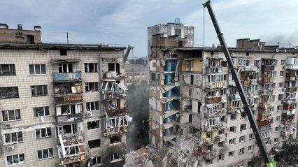 Київ оточувала величезна кількість "шахедів", у будинок влучила ракета Х-101 - Ігнат
