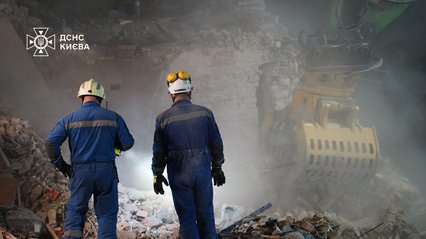 У Києві завершили пошуково-рятувальну операцію в 9-поверхівці
