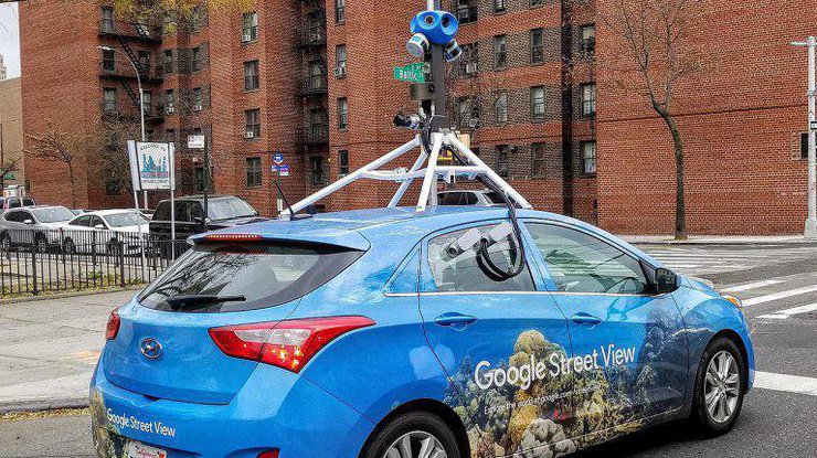 Фото з мережі. Google-автомобілі, оснащені камерами високої роздільної здатності з оглядом 360 градусів