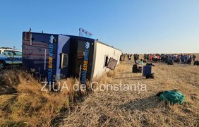 В Румунії перекинувся автобус з 55 українцями