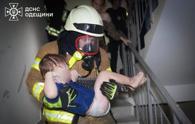 Наслідки удару рф по Одесі