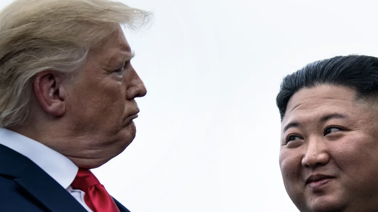 Президент США Дональд Трамп і лідер Північної Кореї Кім Чен Ин