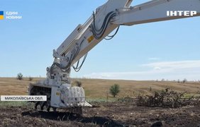 Миколаївщину розміновує японська машина: як працює NIKKEN