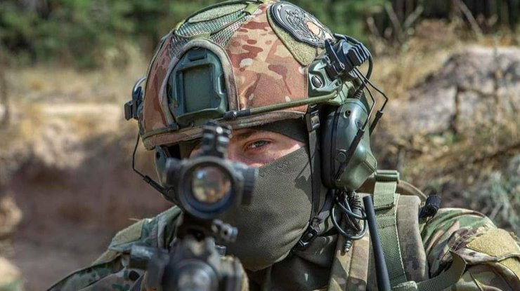 Український військовий. Фото: Генштаб ЗСУ