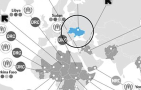 На міжнародній зустрічі в Женеві карту України показали без Криму