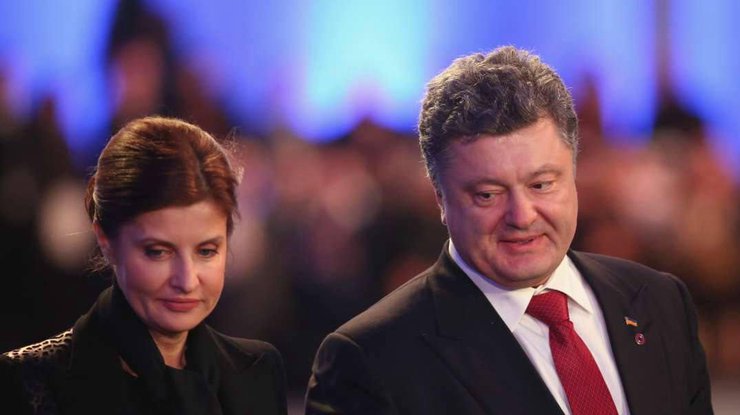 Петро Порошенко з дружиною