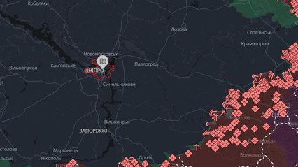 На Дніпропетровщині вперше зʼявилась сіра зона на мапі Deepstate