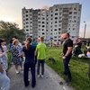 У Луцьку частково зруйновано багатоповерхівку