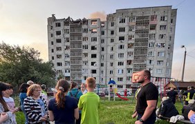 У Луцьку частково зруйновано багатоповерхівку