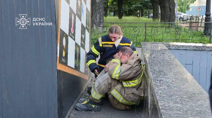 У Києві загинули троє рятувальників, 9 поранені