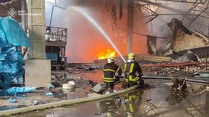 У Тернополі уражені інфраструктурні об’єкти, частина міста без світла та води