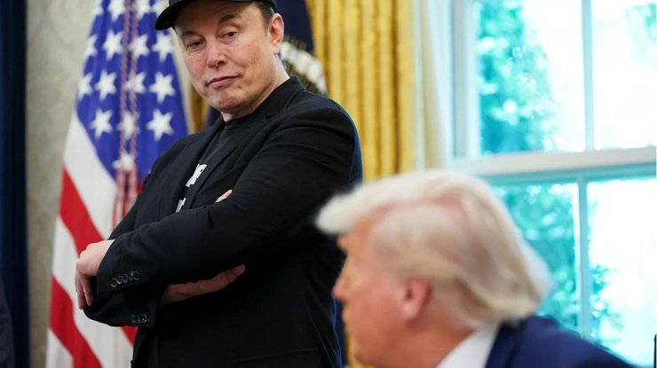 Ілон Маск і Дональд Трамп