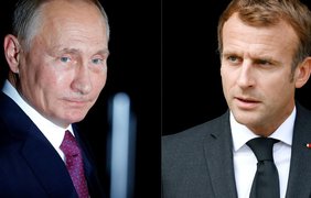 Макрон поговорив телефоном із путіним: що відомо