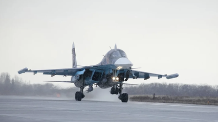 У росії заявили про падіння винищувача Су-34
