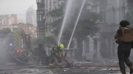 У Києві після нічного обстрілу - сильне забруднення повітря