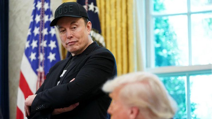 Ілон Маск і Дональд Трамп
