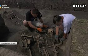 На Рівненщині розкопали 19 скелетів часів Середньовіччя