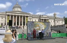 У Лондоні презентували мозаїку "Боривітер" Алли Горської