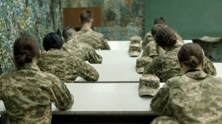 Ілюстративне фото. Студенти Кафедри військової підготовки спеціалістів Держспецтрансслужби УДУНТ