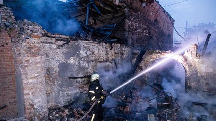 Атака дронів на Харківщині: поранено трьох людей, зруйновано інфраструктуру